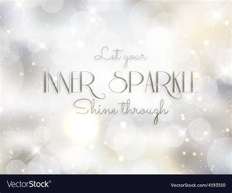 Silver inspirational quote background Royalty Free Vector