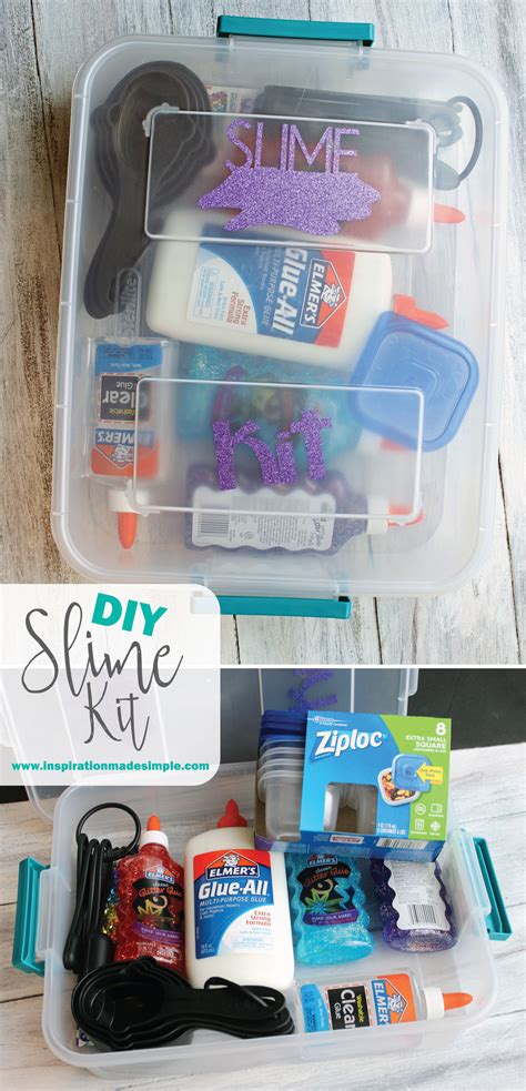 DIY Slime Kit - Inspiration Made Simple