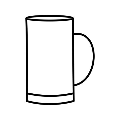 Beer Mug Vector Icon 14485444 Vector Art at Vecteezy