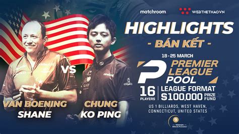 HIGHLIGHTS BÁN KẾT Shane Van Boening vs Ko Ping Chung Giải Billiard