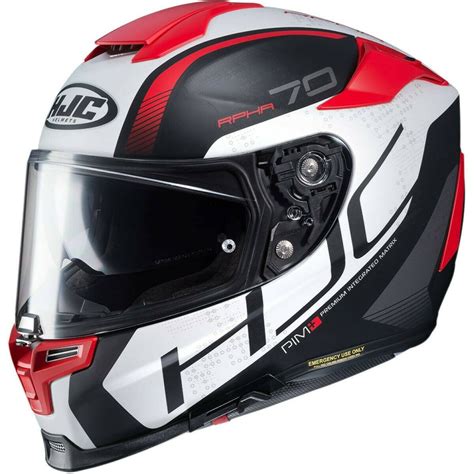 Hjc Motorcycle Helmet Rpha Vias Carbon New Red White Black Yamaha