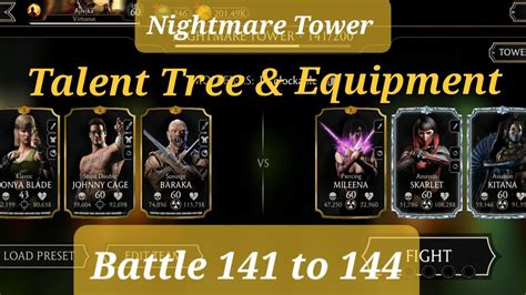 Mk Mobile Nightmare Tower Battle Mortalkombat