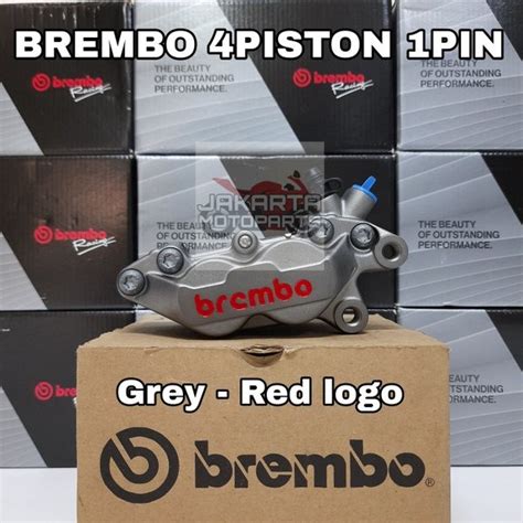 Jual Brembo Kaliper Piston Pin Grey Red Kanan Right Original Italy