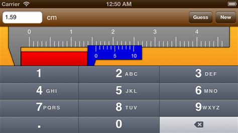 Vernier Caliper Simulator 1.1 App for iPad, iPhone - Education - app by Jiun Wei Chia - LisiSoft.com