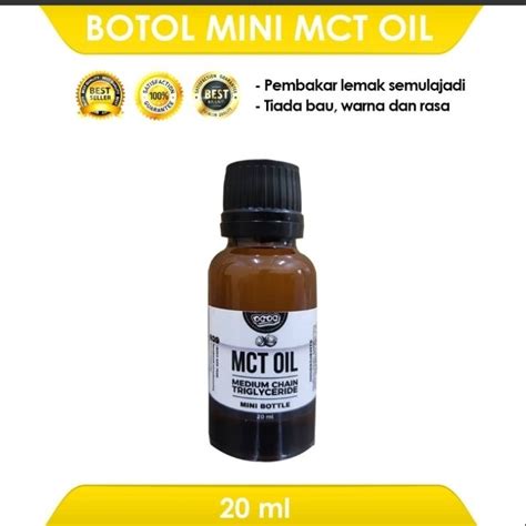 Ococ Mini Botol Mct Oil Ml By Dr Rizal Ready Stock Shopee Malaysia