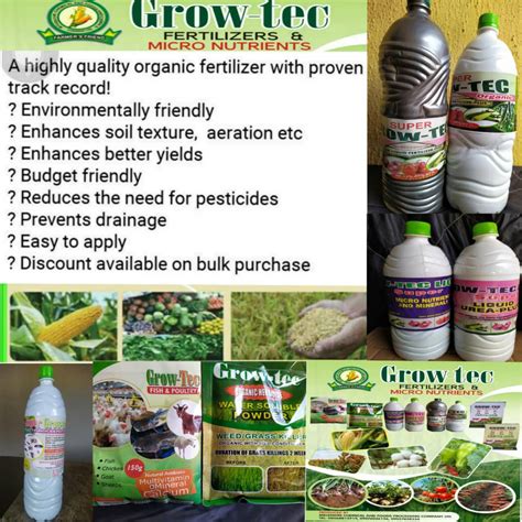 Introducing Growtec Farmers Best Choice Agro Products Agriculture