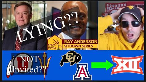 Arizona State Lying Bc Theyre NOT Invited To The Big XII Fox Wants