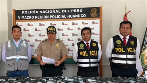 Huánuco Policía Nacional Incautó Más De 80 Armas De Fuego A Empresa De Seguridad Y Vigilancia