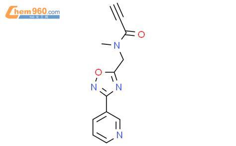 2249076 04 6 N Methyl N 3 Pyridin 3 Yl 1 2 4 Oxadiazol 5 Yl Methyl