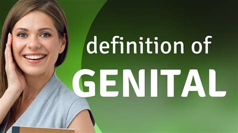 Genital Meaning Of GENITAL YouTube