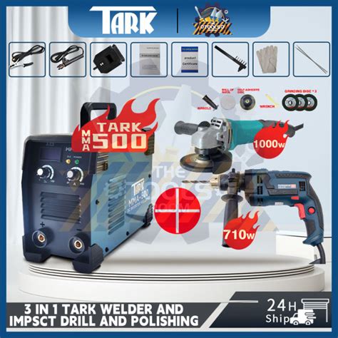 Tark Mini Mma 500 Portable Igbt Inverter Welding Machineangle Grinder