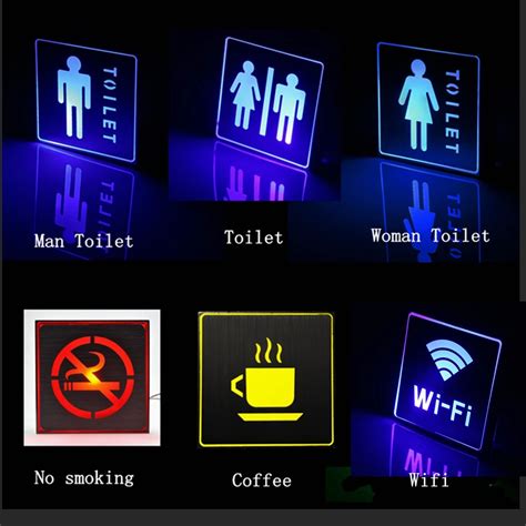 СВЕТОДИОДНЫЙ СИГНАЛЬНЫЙ индикатор предупреждающий знак Wi-Fi lounge ...