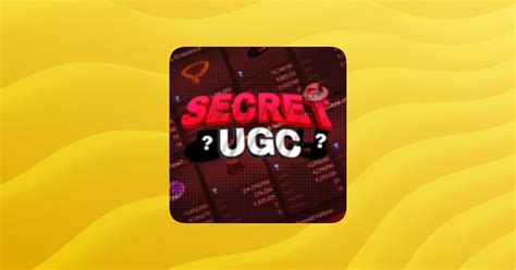 SECRET UGC - Guilded