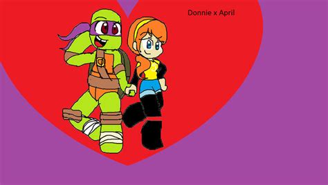 Donnie X april by mjackson5 on DeviantArt