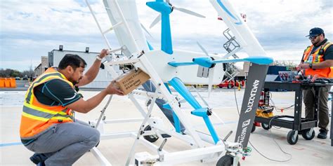 Photos: Amazon drone delivery in College Station, Texas