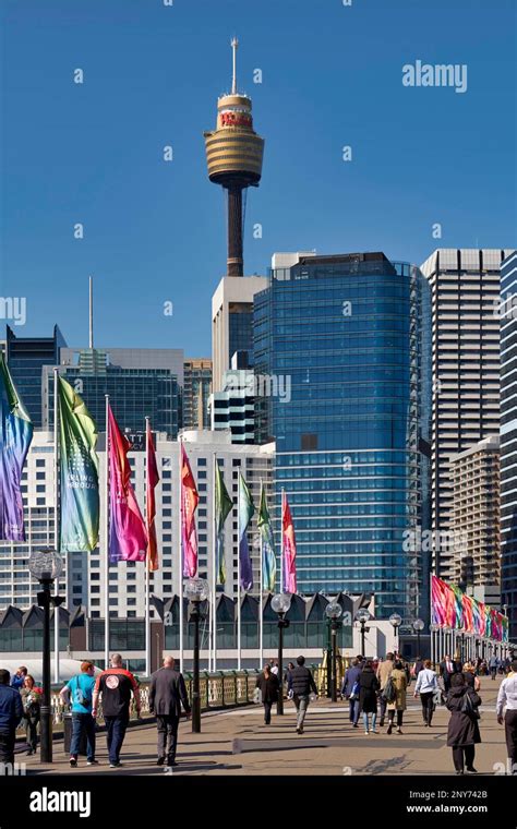 The Sydney Tower Centrepoint. Australia Stock Photo - Alamy