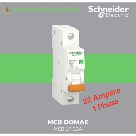 Jual Mcb Ampere Phase Domae Ka Schneider Original Merlin Gerin