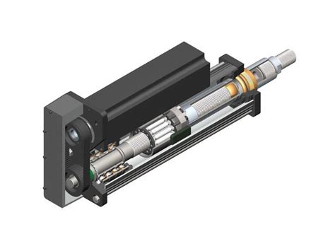 Actuador lineal FT series EXLAR eléctrico telescópico