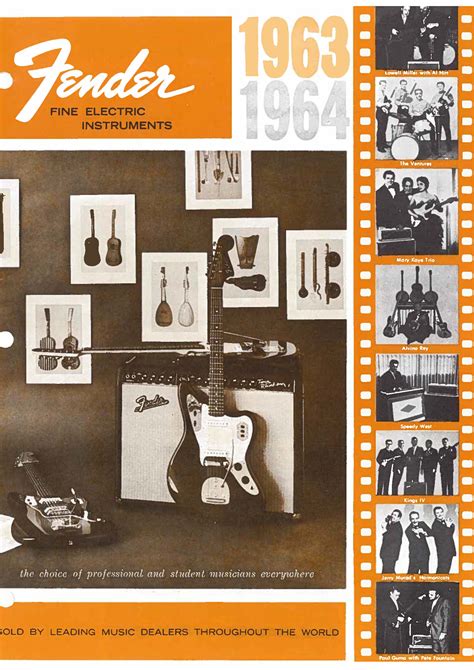 Fender Catalogs Guitar Compare Fender Price List Fender Brochures