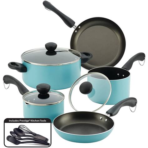 Farberware Easy Clean Aluminum Dishwasher Safe Nonstick Cookware Set