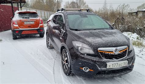 Замена лампы фары Опель Мокка. — Opel Mokka (1G), 1,8 л, 2013 года ...