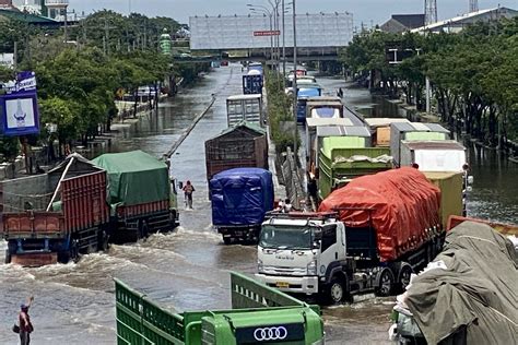 Banjir Kota Semarang Mulai Surut Mbak Ita Dorong Maksimalkan Pompa