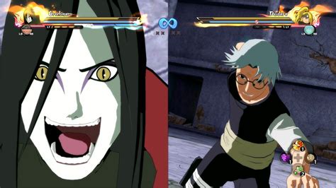 Naruto Shippuden Ultimate Ninja Storm Orochimaru Kabuto Vs Sasori