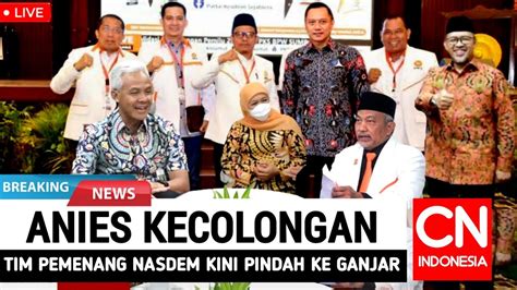 GEGER SIANG INI TIM PEMENAG ANIES KINI PINDAH DUKUNG GANJAR PILPRES