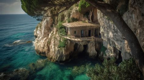 Beach Coast The Fairytale House On Of Italy Backgrounds | JPG Free ...