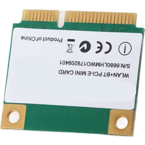 Carte Sans Fil Ax210Hmw Carte Réseau Triple Bande Mini Pcie Wifi