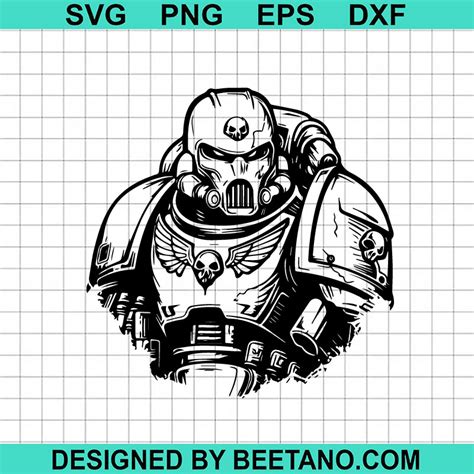 Space Marine SVG, Warhammer SVG, Fantasy SVG