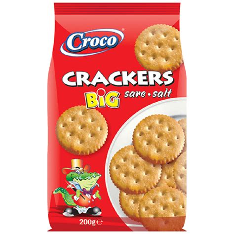 Croco Krakersy Solone Du A Paczka G Pakomarket