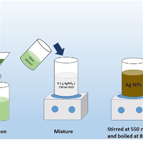 Schematic Representation Of Agnp Synthesis Download Scientific Diagram