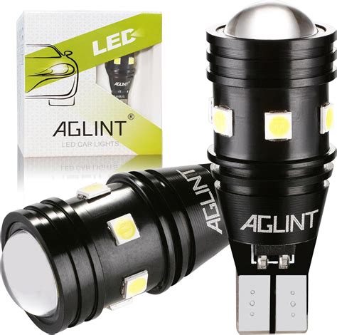 Aglint W W Led Bulbs Canbus Error Free Extremely Bright Smd T