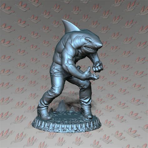 Ripster Scale Street Sharks D Model D Printable Cgtrader