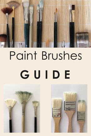 Types And Brands For Paintbrushes For Oil Paint Beginners Guide To