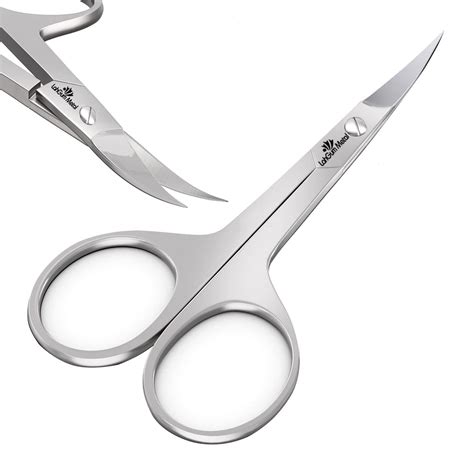 Professional Curved Cuticle Nail Scissors for Manicure and Pedicure ...