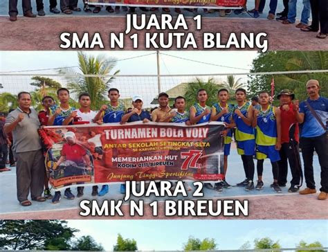 Memeriahkan Hut Kemerdekaan Ri Ke Sma N Kuta Blang Juara