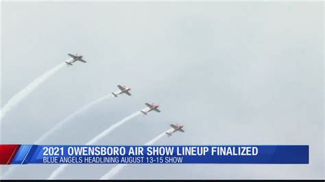 Owensboro Air Show Releases Lineup Youtube