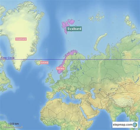 Map of Svalbard | The Culture Map