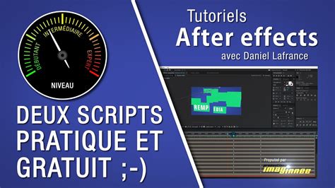 Deux Scripts Gratuit Tutoriels After Effects En Fran Ais Youtube