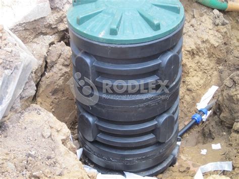 Купить колодец приемный в сборе для канализации высотой 1000 мм Rodlex