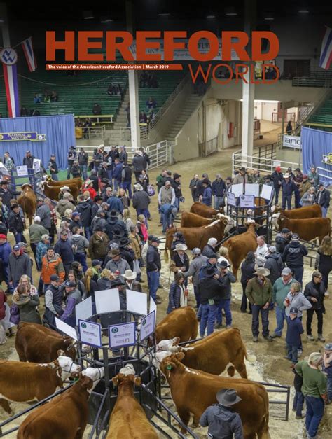 March 2019 Hereford World By American Hereford Association And Hereford