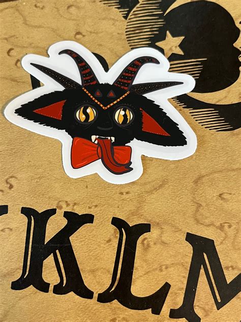 Products :: Krampus Vinyl Sticker