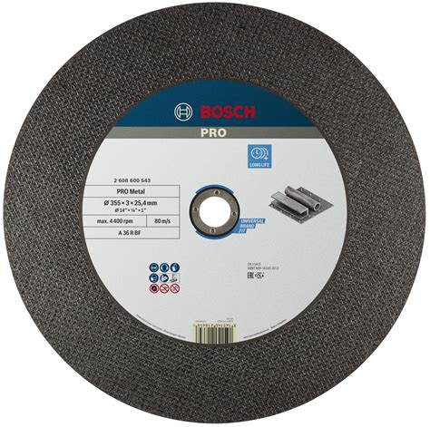 Bosch Professional 1x Expert for Metal Cutting Disc with Straight ...
