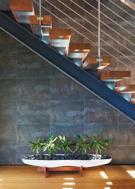 Los Gatos Hills Modern House Modern Staircase San Francisco By