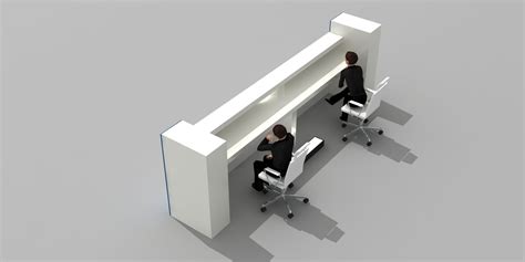 Hotel Registration Desk 002 3D Model $9 - .max .obj .fbx .3ds - Free3D