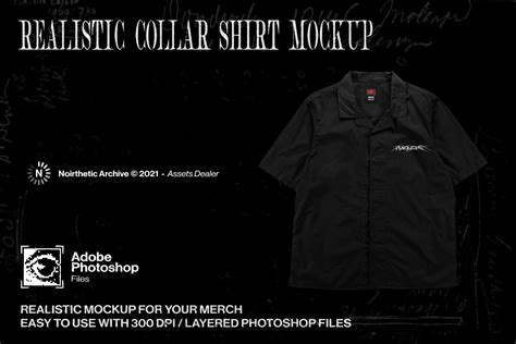 REALISTIC COLLAR SHIRT MOCKUP | Creative Market