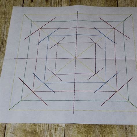 INTERFACING TEMPLATE REFILLS Folded Star Hot Pad 8 Round Etsy