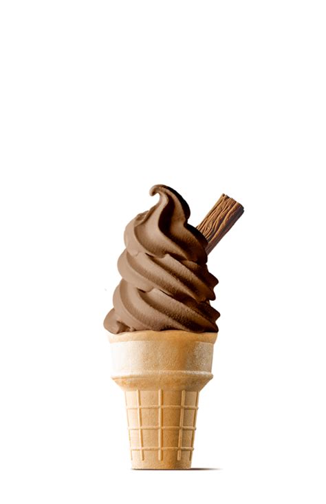 Chocolate Soft Serve Cone With Flake Eats Bible